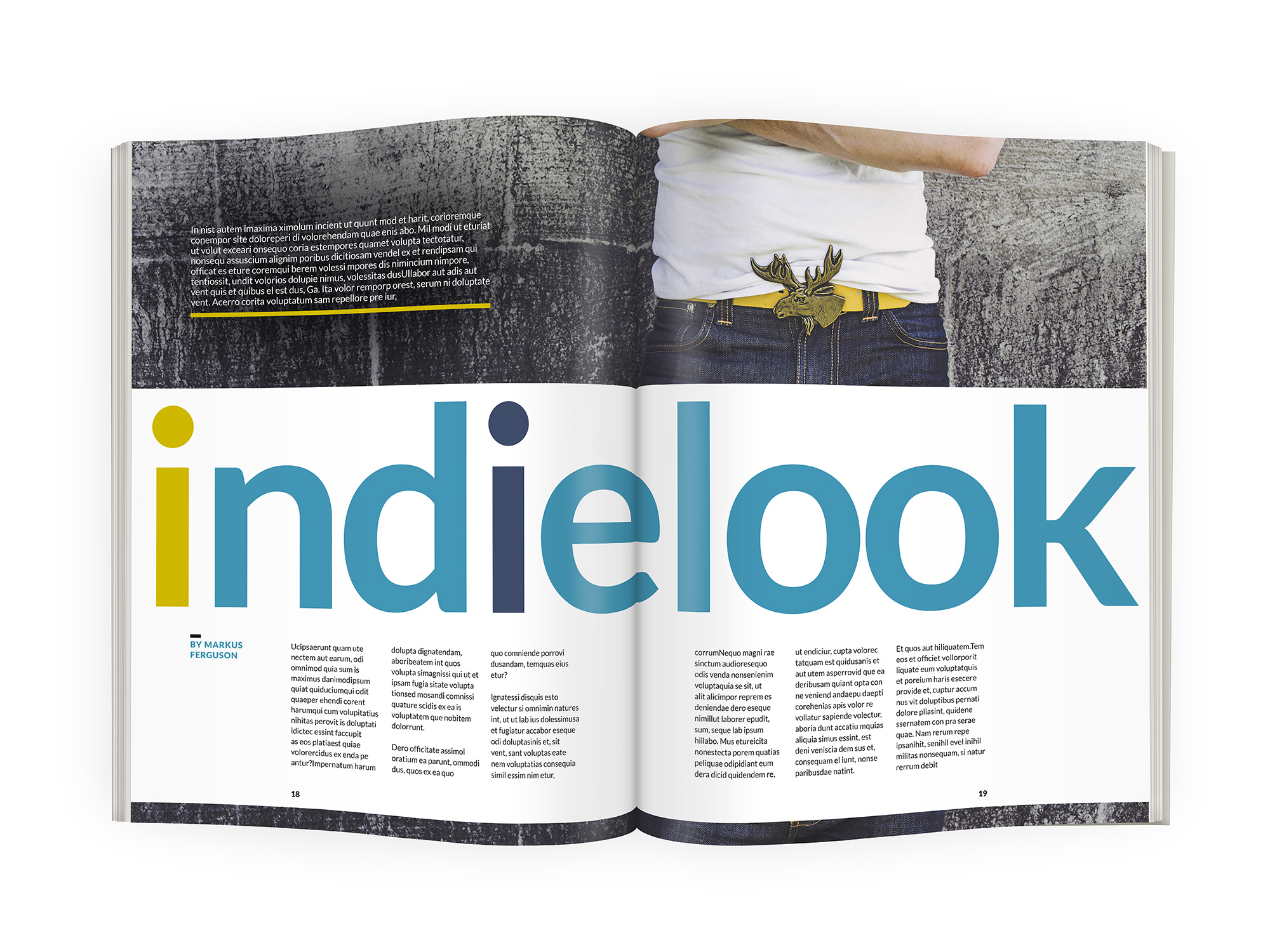 Indiegazine - Magazine template